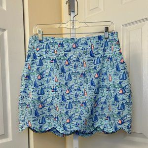 Last Chance Before Donating on 12/1! VINEYARD VINES Sail Boat Athletic Skirt